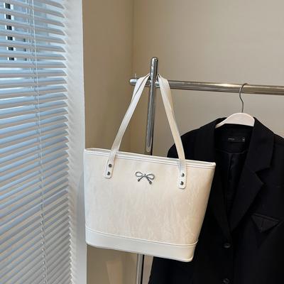 Casual Large-capacity Tote Bag Women's New Trendy Simple Fashion Shoulder Bag Portable Underarm Bag