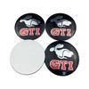 4pcs 56mm Car Wheel Center Sticker for ABT Golf 5 6 Polo Passat Tiguan CC Bettle Bora Touran MK4 Scirocco Santana