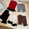 Luochi Knitting Lace-Trim Gloves: Women’s Warm, Touchscreen-Compatible, Japanese-Style Wool Cycling Gloves for Autumn/Winter
