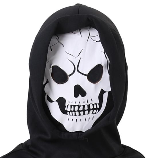 Halloween Grim Reaper Costume for Kids Glow-in-the-Dark Cosplay Outfit