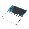 Mobile Phone Back Glass Cover and Outer Glass Panel Replacement for   S10+Plus(Black )