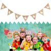 Rabbit Holiday Party Decoration Pull Flag Pennant 7pcs