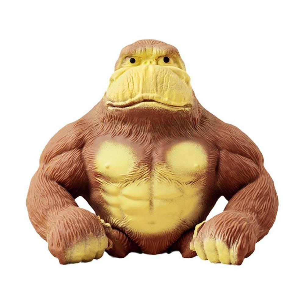 Decompression Gorilla Pinch Music Stress Relieving Toys Creative and Humorous Toys Decorative Ornaments