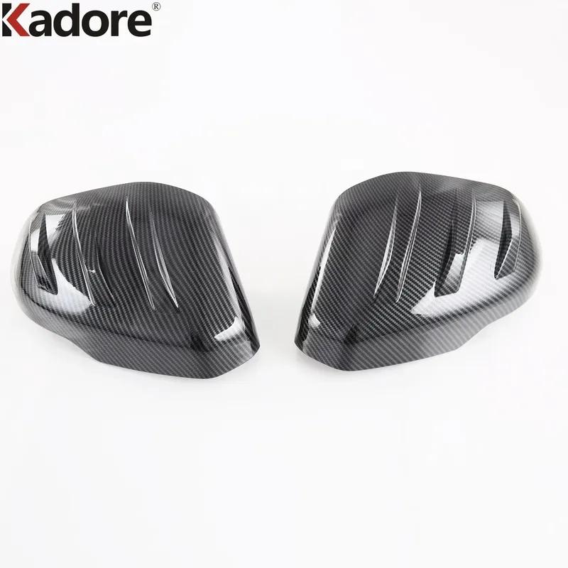 For Honda CRV CR-V 2024 Carbon Fiber Rearview Mirror Cover Trim Side Wing Mirror Cap Frame Overlay Car Accessories
