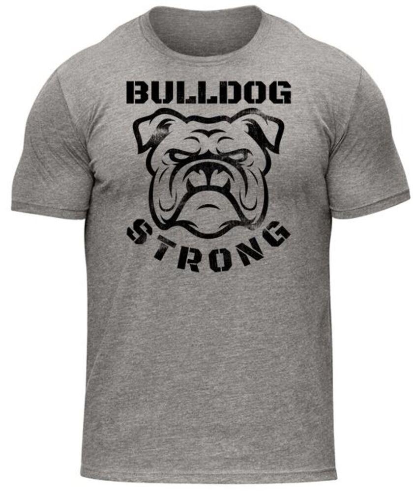 

Футболка унисекс Bulldog Strong для бодибилдинга