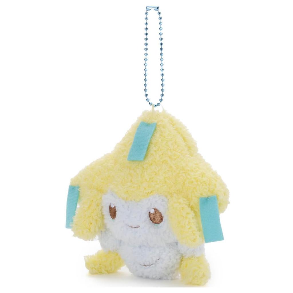 Takara Tomy Arts (TAKARATOMY A.R.T.S) Pokemon Poke Piece Plush Ball Chain Mascot Jirachi Plush Toy, Approximately 13cm Tall