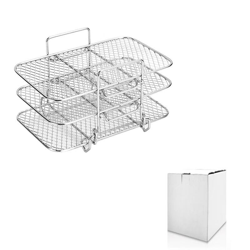 

3-Tier Stainless Steel Air Fryer & BBQ Rack