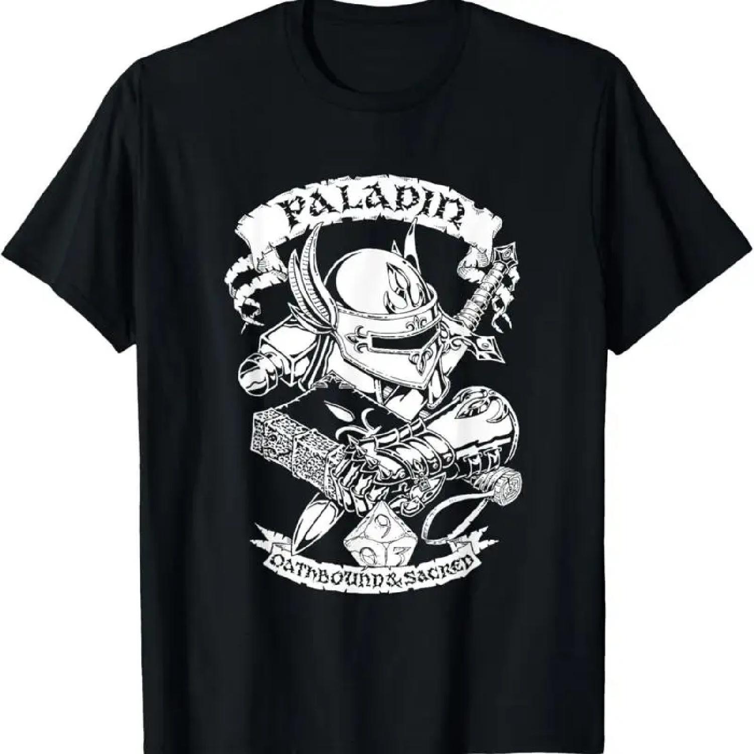 Fantasy Rpg T Shirt Paladin XXXXXL разноцветный