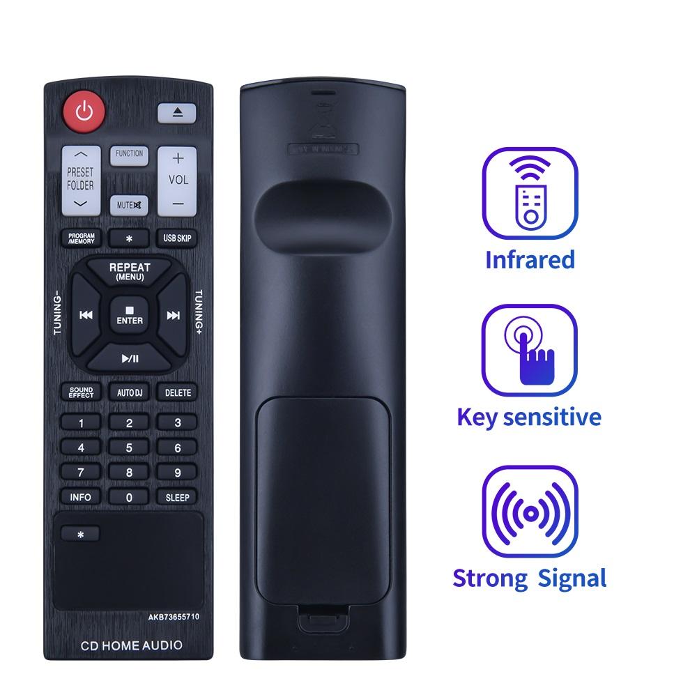 AKB73655710 For LG Home Theater Amplifier and Player Remote Controller 10m Range Infrared Remote Control