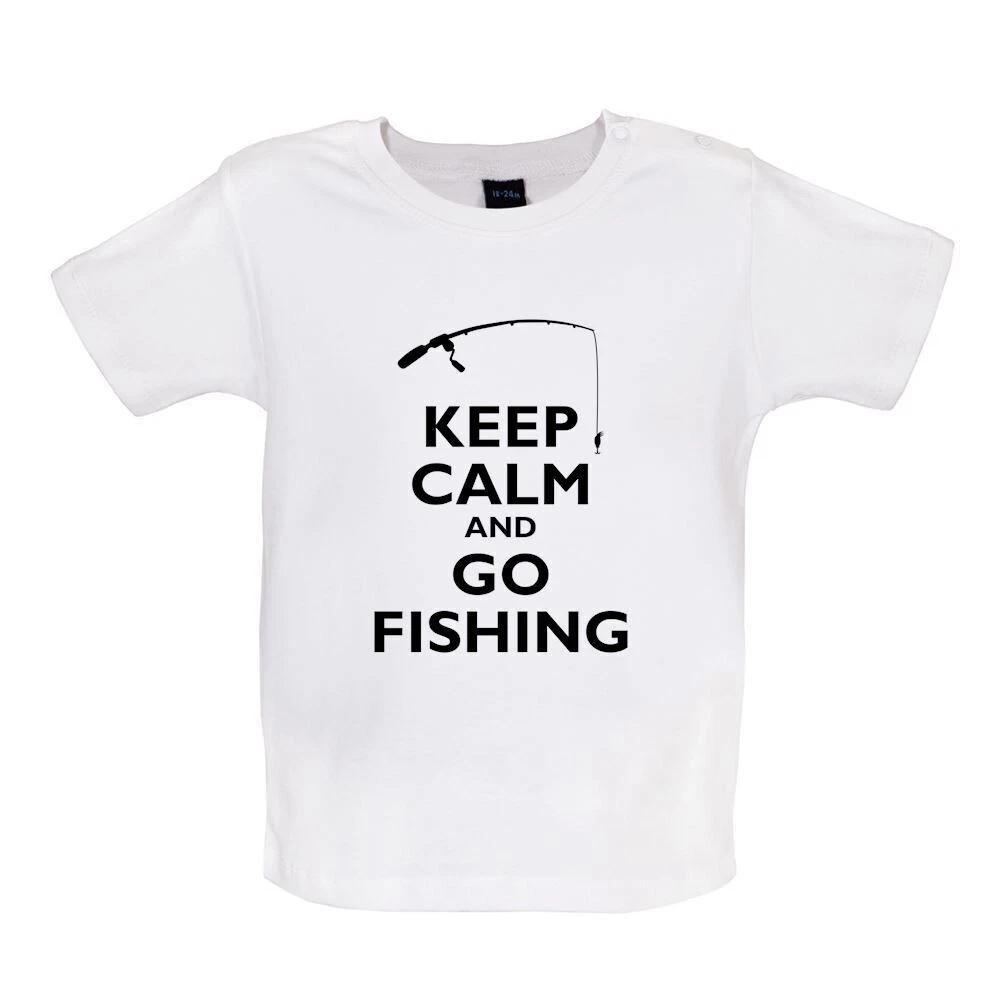 

Keep Calm And Go Fishing - Kids T-Shirt Tees Top - Fisherman Fish Fisherman 100