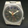 GENUINE VINTAGE SEIKO 5 AUTOMATIC JAPAN MENS 7019A BLACK DIAL WATCH a702396-5 R124-a702396