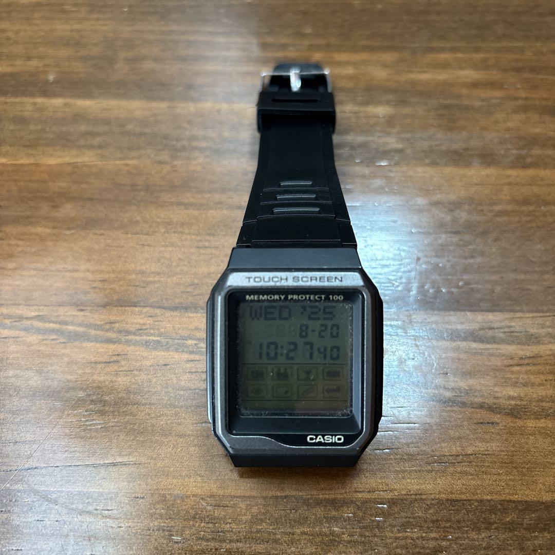 

[USED] Casio Databank Touchscreen Watch, Black, Overseas Model