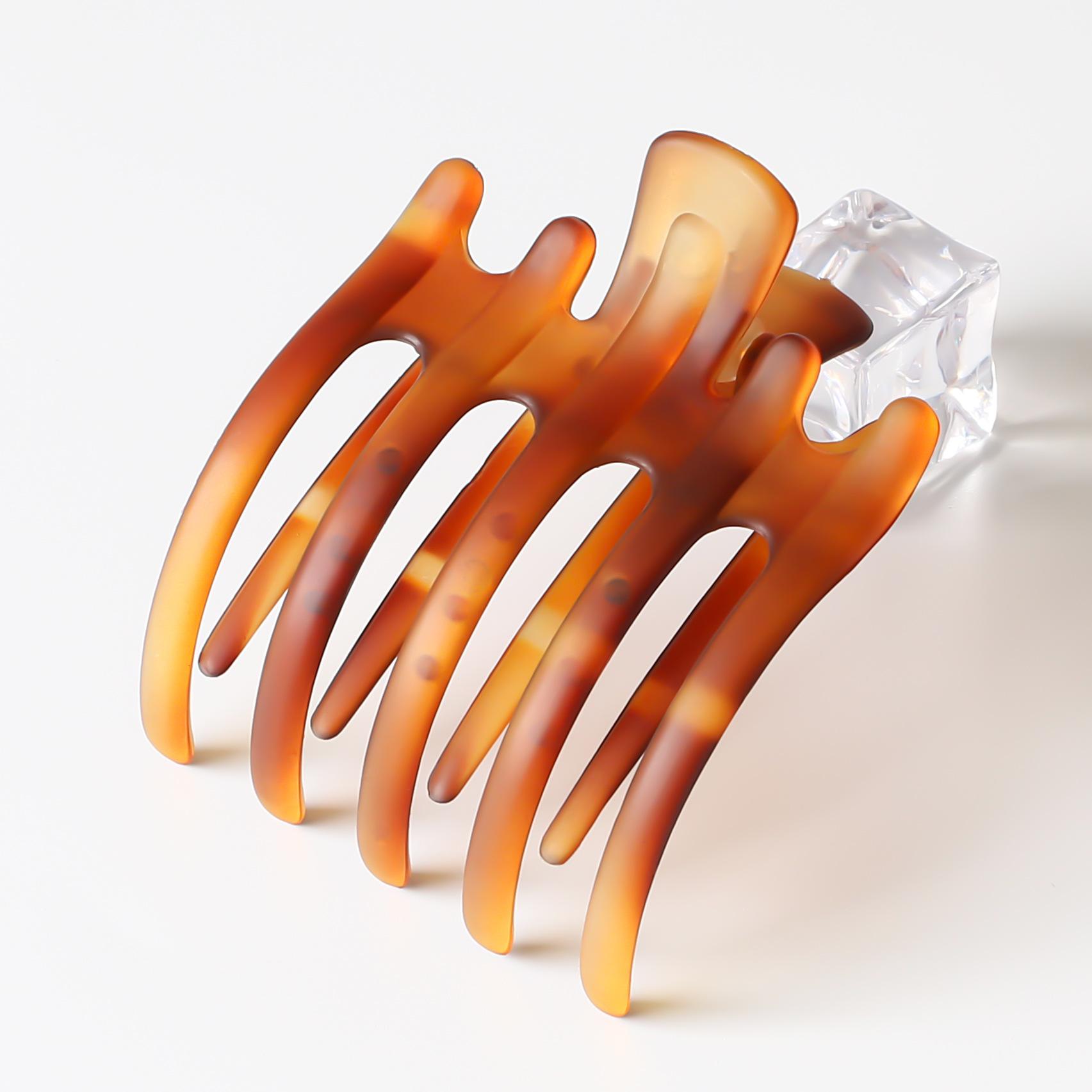 

Акриловые заколки для волос матовые для женщин зажимы-крабы держатели для хвостиков заколки-уточки заколки для девочек модные аксессуары для волос