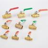 Copper Ball Valve, Female to Male, Multiple Thread Sizes, Quick Open Long Handle for Tap Water Pipe.