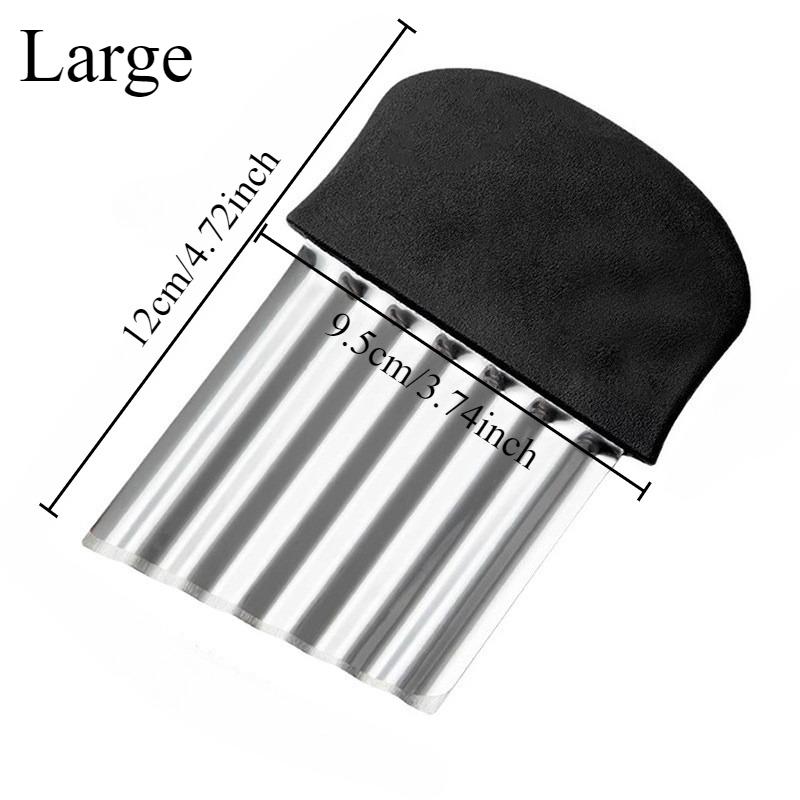 Coupe-pommes de terre en acier inoxydable Coupe-pâte Fruits Coupe-légumes Gadgets et accessoires de cuisine Articles