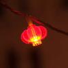 Lucky Character Led String Lights Home Decoration Small Red Lanterns For Holiday