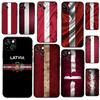 Latvia Flag  Back Cover For Apple iPhone 11 12 13 14 Pro Max Mini 6S 7 8 Plus XR X XS Max SE Phone Case