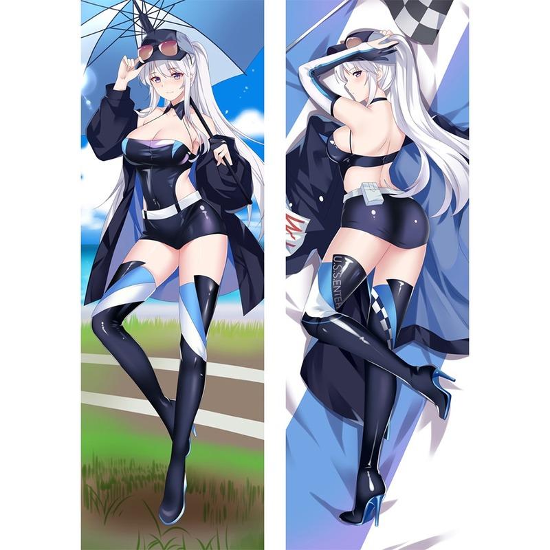 

60x180 см Azur Lane Uss Enterprise Dakimakura аниме обнимающая наволочка для тела двухсторонний принт мягкая подушка на заказ крутой вентилятор отаку