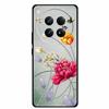 For Infinix Zero 40 5G Case Black Silicone TPU Painted Planet Cover Luxury Animal Case For Infinix Zero 40 4G Luxury FlowerFunda
