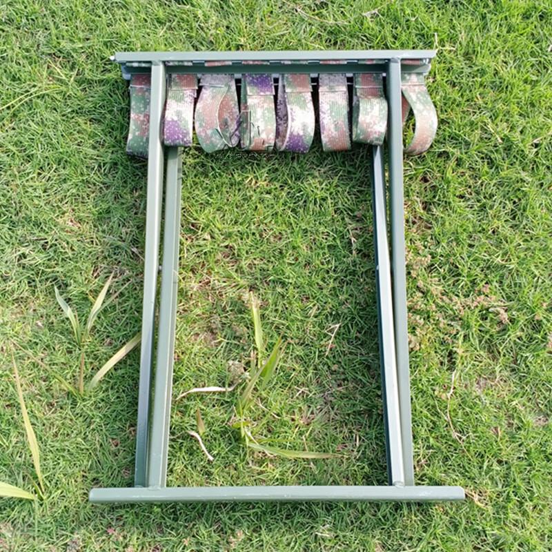 Xiaobing Outdoor Folding Channel Steel Stool