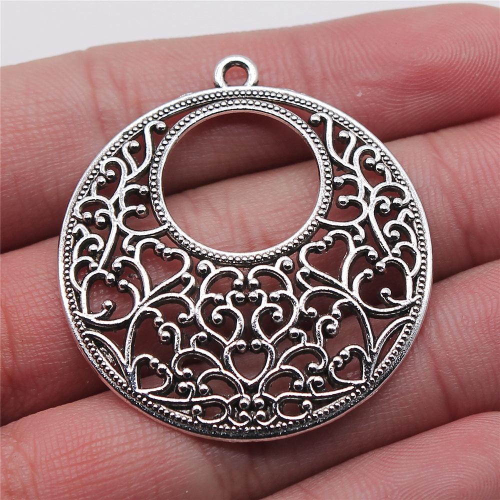 10pcs DIY Handmade Craft Pendant Motif Flower Earring Connector Necklace Bracelet Making Findings