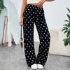 Women's Straight Pants Fashion Casual Pants Nine Point Harlan Pants