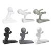Cartoon Man Door Stopper Wedge Wall Protector Anti-slip Windproof No Drilling Anti-collision Carpet Tile Concrete Wooden Floor Doorstop