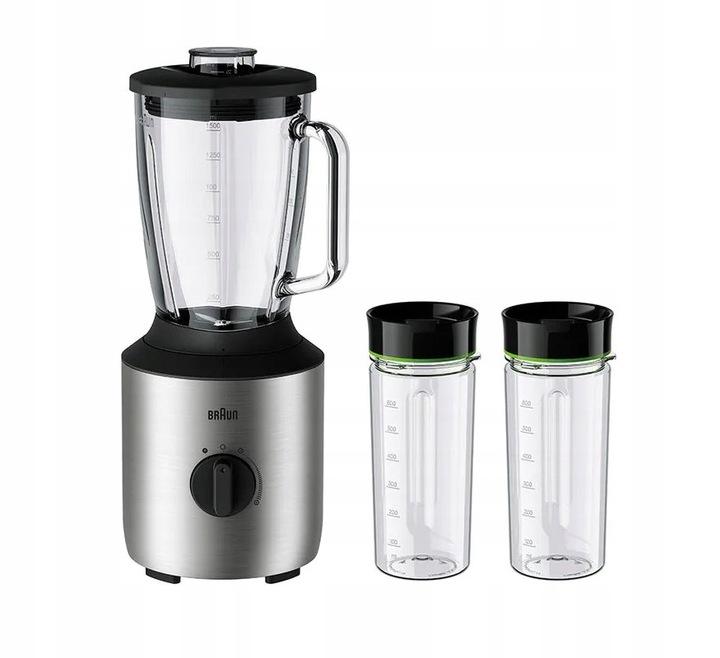 Super Merchant Staafmixer Braun Jb3272 Si 800W Powerblend 1,5L+2 Smoothiebekers