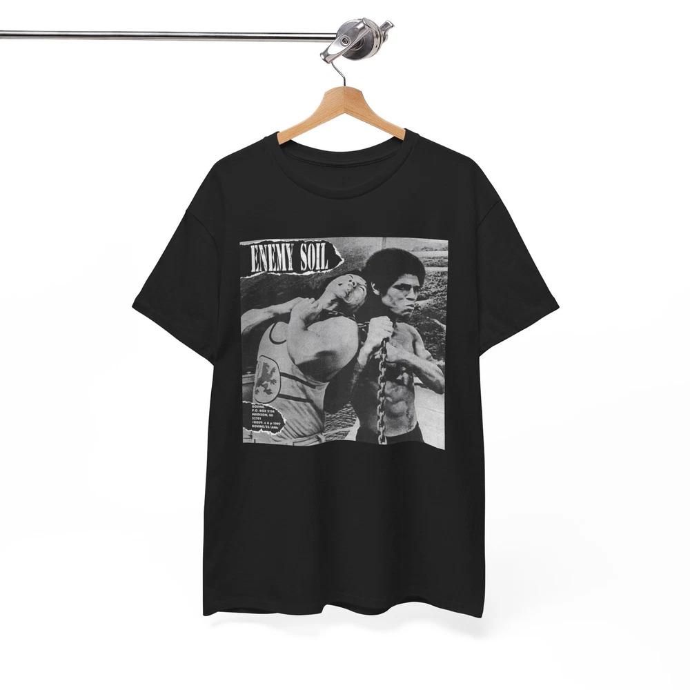 

ENEMY SOIL T-Shirt, punk crust doom spazz tragedy grindcore, Unisex Tee XXL