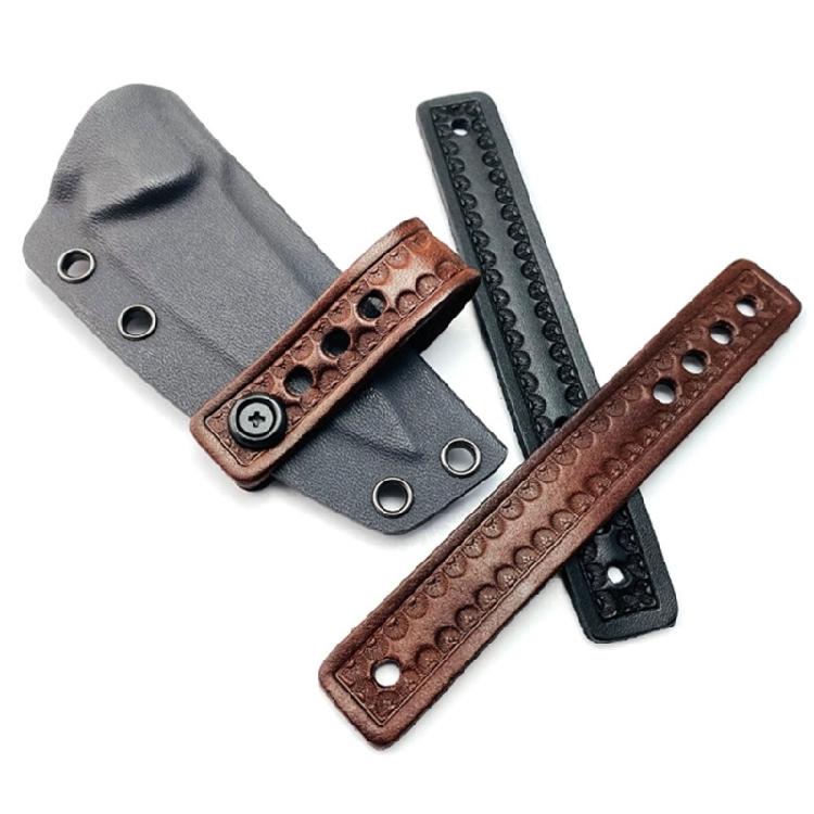 2Pcs Leather IIWB Belt Rings Waist Rings For Cutter Sheath Scabbard Holsters Making Repalcement Parts With Screws Kit