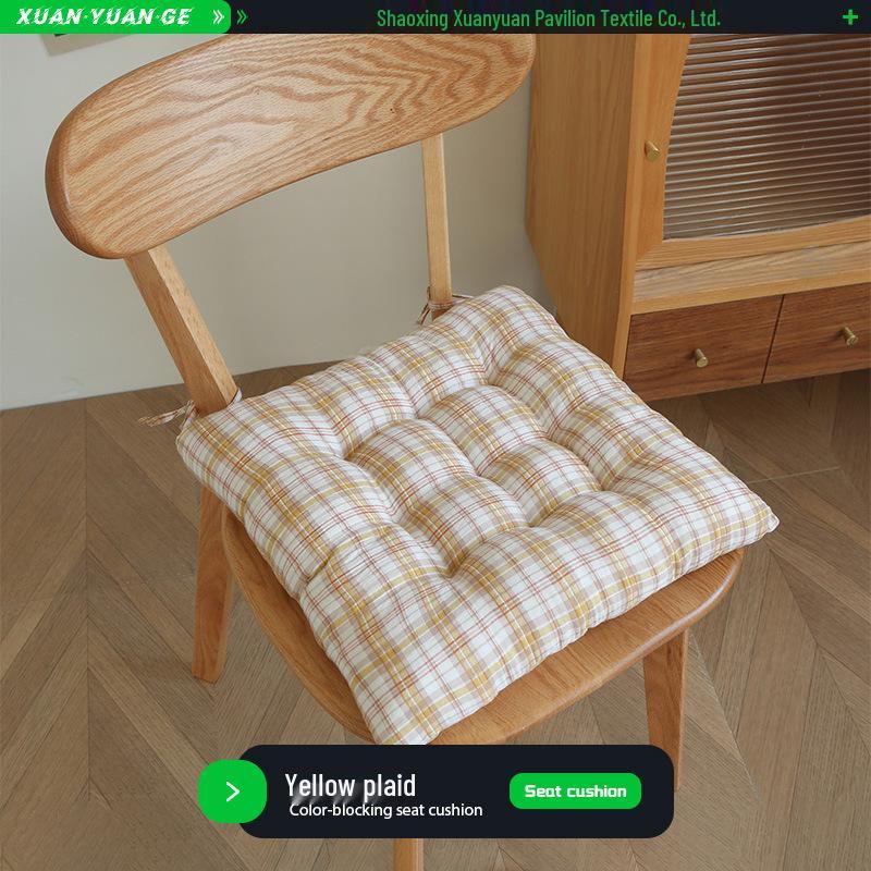 Thickened Non-Slip Winter Pearl Cotton Seat Cushion for Long-Sitting Office Chair