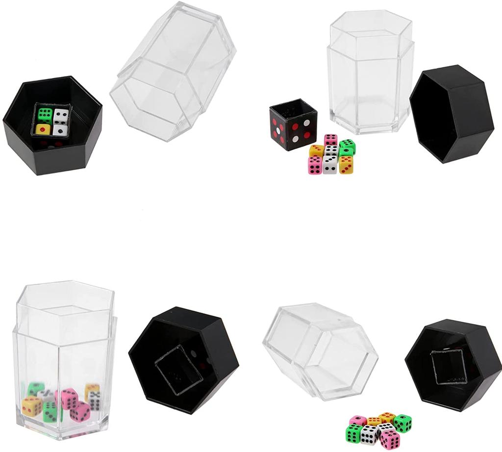 Magic Prop Explosion Dice Easy Magic Trick Novelty Funny Toy Mini Colorful Dice Close-Up Stage Performance Gift For Kid Children