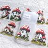Pet Tape Journal Mushroom House Collage Decoration Card Phone Back Card Landscaping