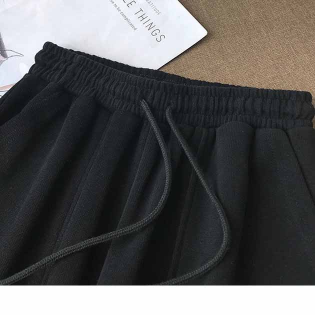 Letter Print Drawstring Shorts High Quality Hip Hop Streetwear Shorts Men and Women Season Short