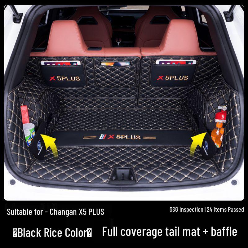 Compatible Trunk Mat for 26 Changan Second-Gen X5Plus Models - Custom Interior Tail Box Mat