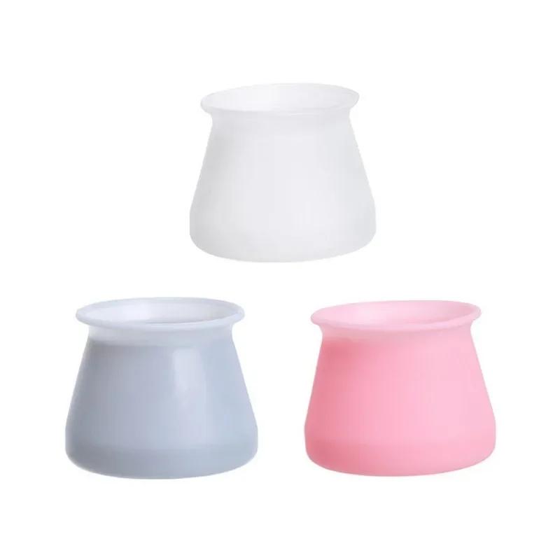 24PCS/set Silicone Table Chair Leg Mat Non-Slip Chair Leg Cap Anti-slip Floor Protectors Furniture Leg Caps Wood Floor Protector