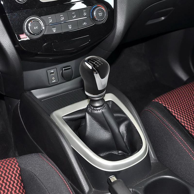 Leder Schalthebel für Nissan Für Qashqai Für J11 Entwickelt für X Trail T32 Pulsar C13 328654BA1A 328654EA0A