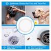10pcs Disposables Shower Drain Hair Catcher Cover Bathroom Sewer Sink Drain Tool