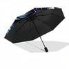 1pc Wolf Neon Automatic Umbrella High Quality Canopy, Portable Folding Umbrella With, Ideal Gift for - Travel 164