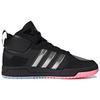Adidas Neo 100Db Mid Comfortable Trendy Lightweight Durable Non-Slip High-Top Skate Shoes Unisex Skate Shoes Black Silver ID1841
