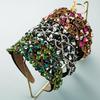 Neues Übertriebenes Farbe Glas Bohrer Schwerindustrie Stirnband Mode Barock Super Flash Retro Party Haarschmuck
