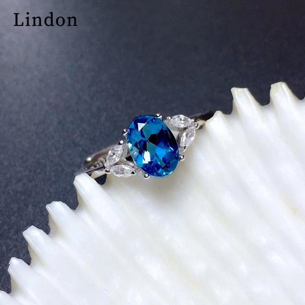 Lindon klassischer Zirkonring für Damen, Schmuck, Hochzeit, Versprechen, Party, Geschenk