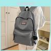 Nylon College Backpack For Girls And Boys With Lightweight Design For Travel And School