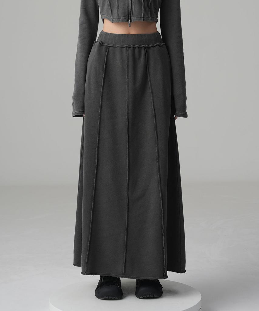 Urban Dress 3D Cutting Maxi Skirt - 2Col
