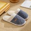 Cixi cotton slippers women spring and autumn winter home use indoor non-slip home warmth couple winter plush men