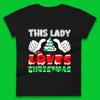 This Lady Loves Christmas Thumbs Up Womens T Shirt Mens Tops Tees Unisex
