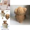 Niedlicher, sprechender Teddybär, 35 cm groß, wiederaufladbar, scheues Gesicht, batteriebetrieben