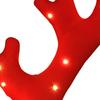 Reindeer Antlers For Cars Festive Christmas Decor Light Up Antler Set Reindeer Kit Roofs Tops Decoration For Van SUV Shopping