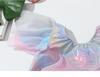 Bright Crystal Princess Mermaid Swimsuit – Cute Korean Skirt Style for Girls
