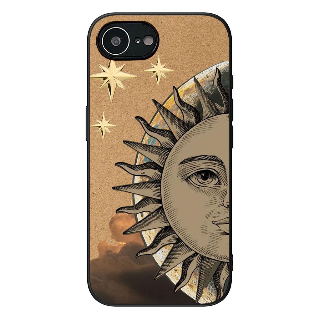 Cover for Xiaomi Redmi 15 9A 9C NFC 7A 9T Note 9 8 7 8T 15c A5 4G 5G Phone Case Witches Moon Totem Divine Witch Sun Face